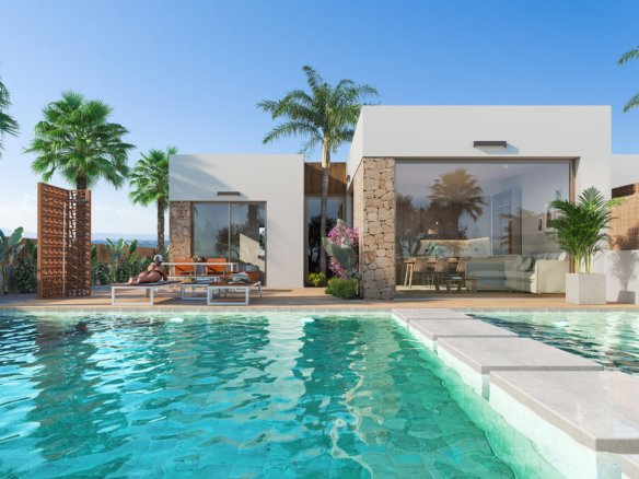 Vrijstaande villa’s in een Golfresort
