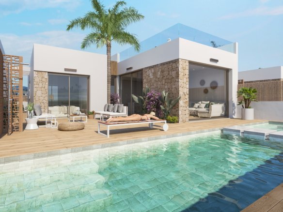 Vrijstaande villa’s in een Golfresort