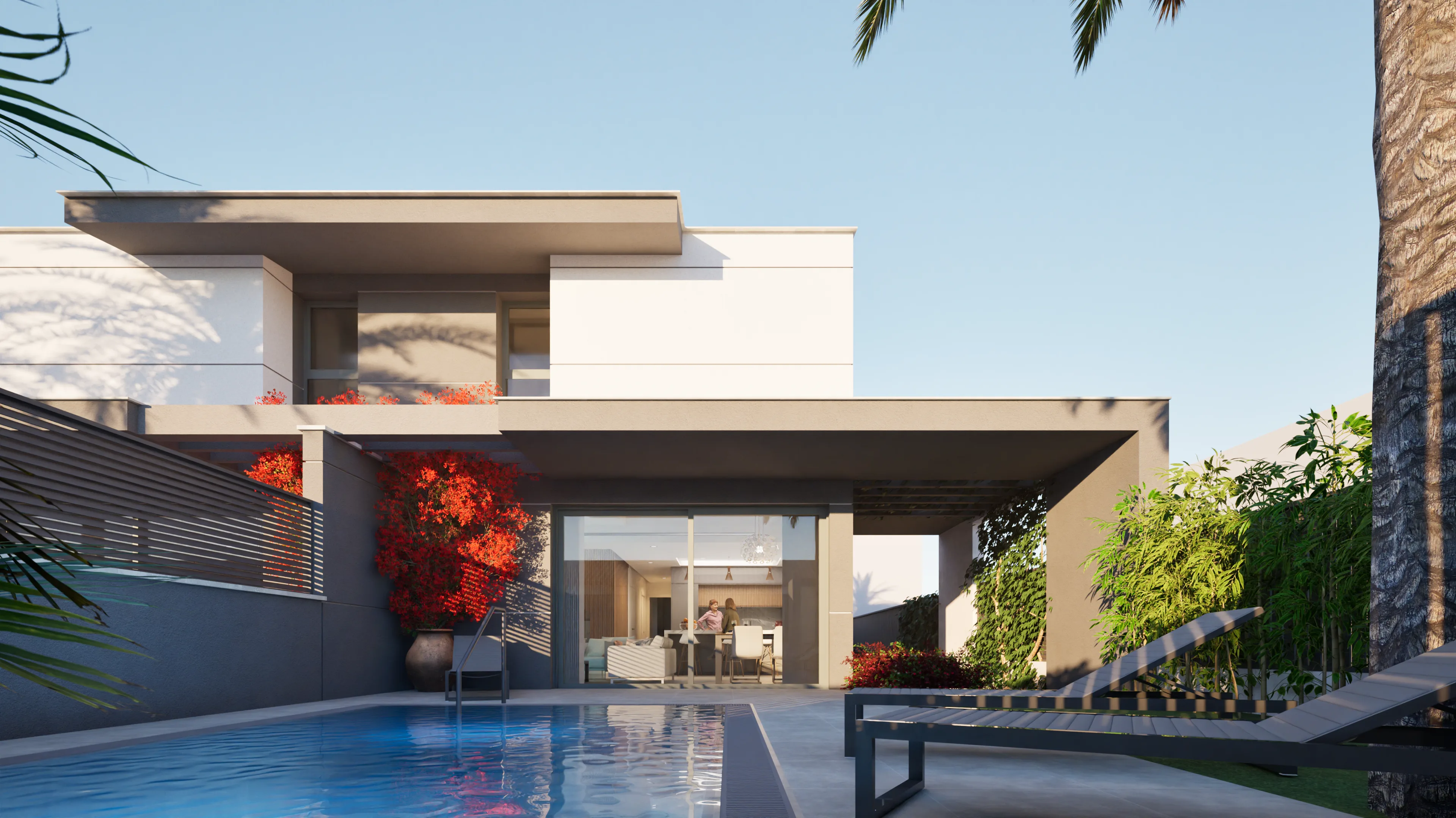 Luxe halfvrijstaande villa’s aan de kust