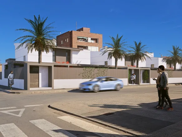 Luxe halfvrijstaande villa’s aan de kust