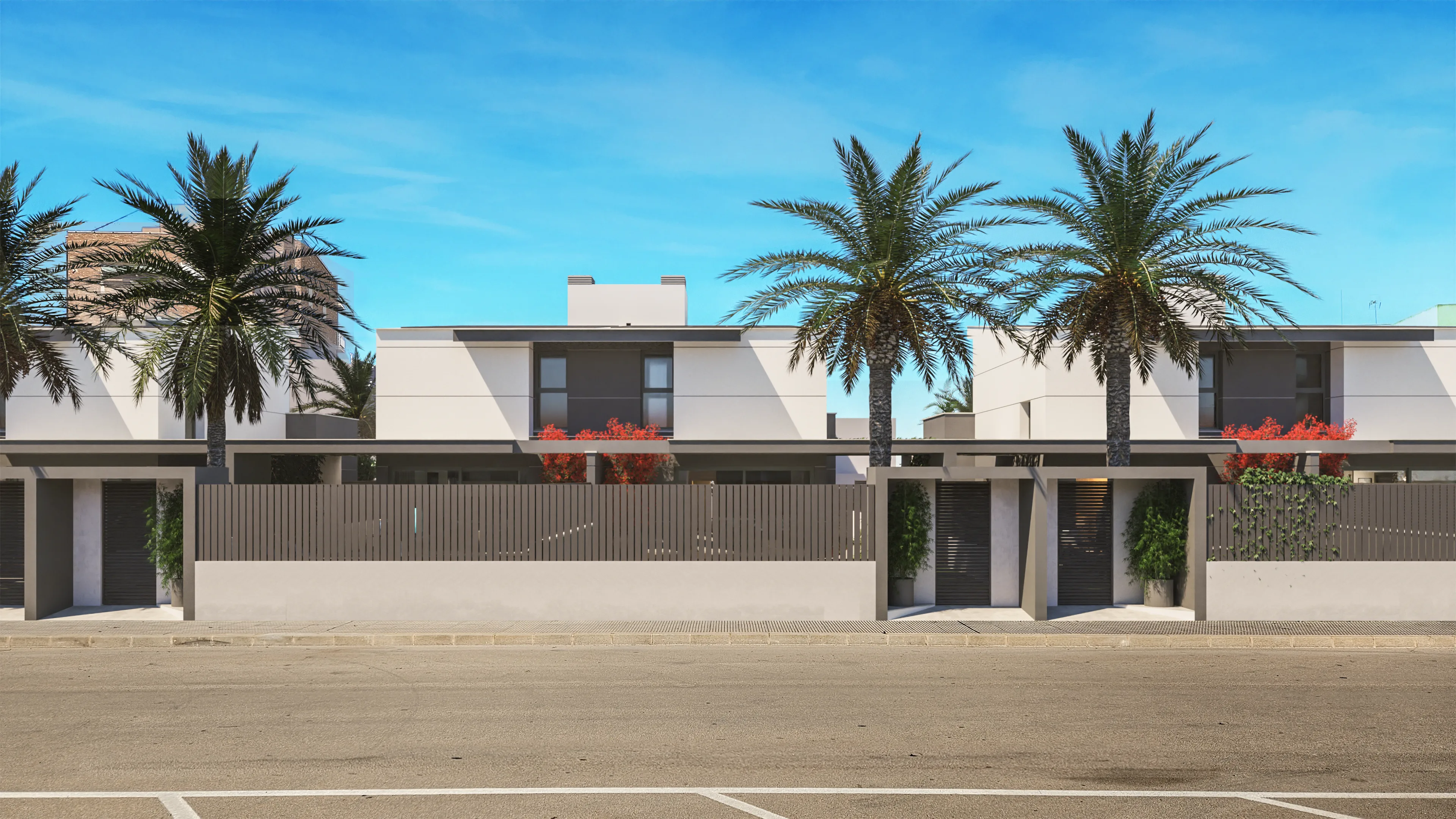 Luxe halfvrijstaande villa’s aan de kust