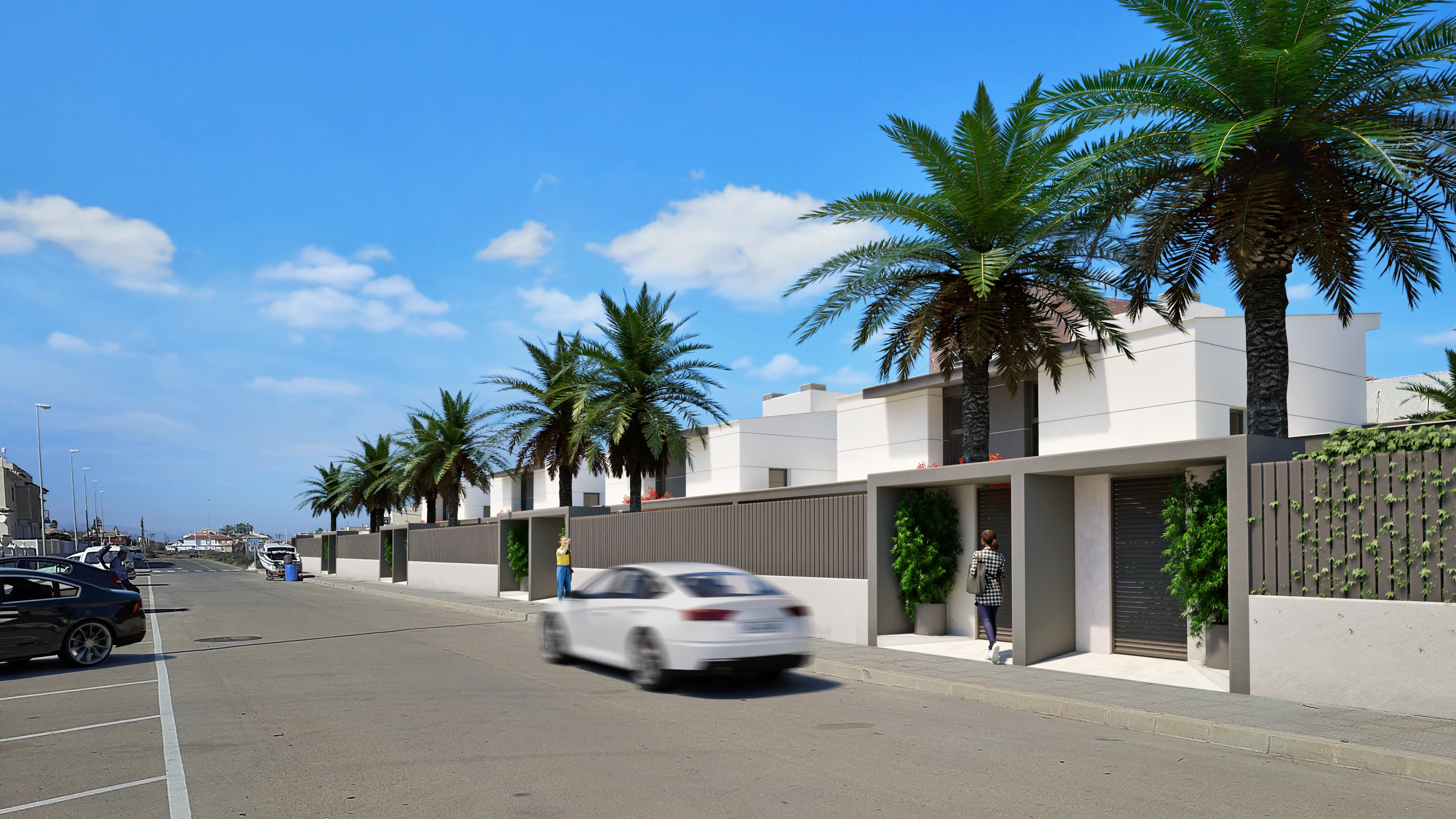 Luxe halfvrijstaande villa’s aan de kust