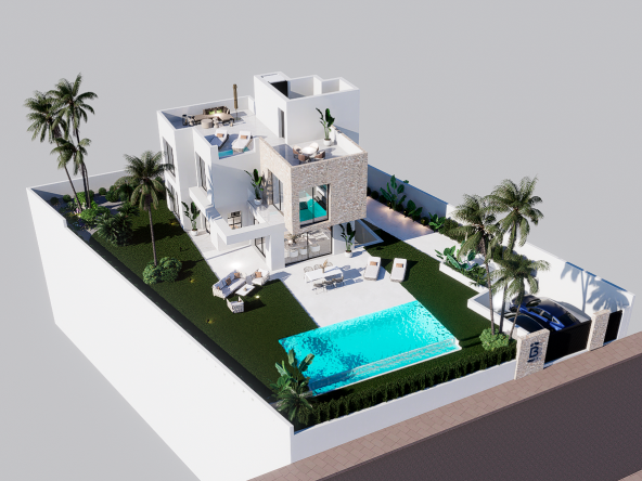 Las Bellas luxury villas in Finestrat, Benidorm (18)