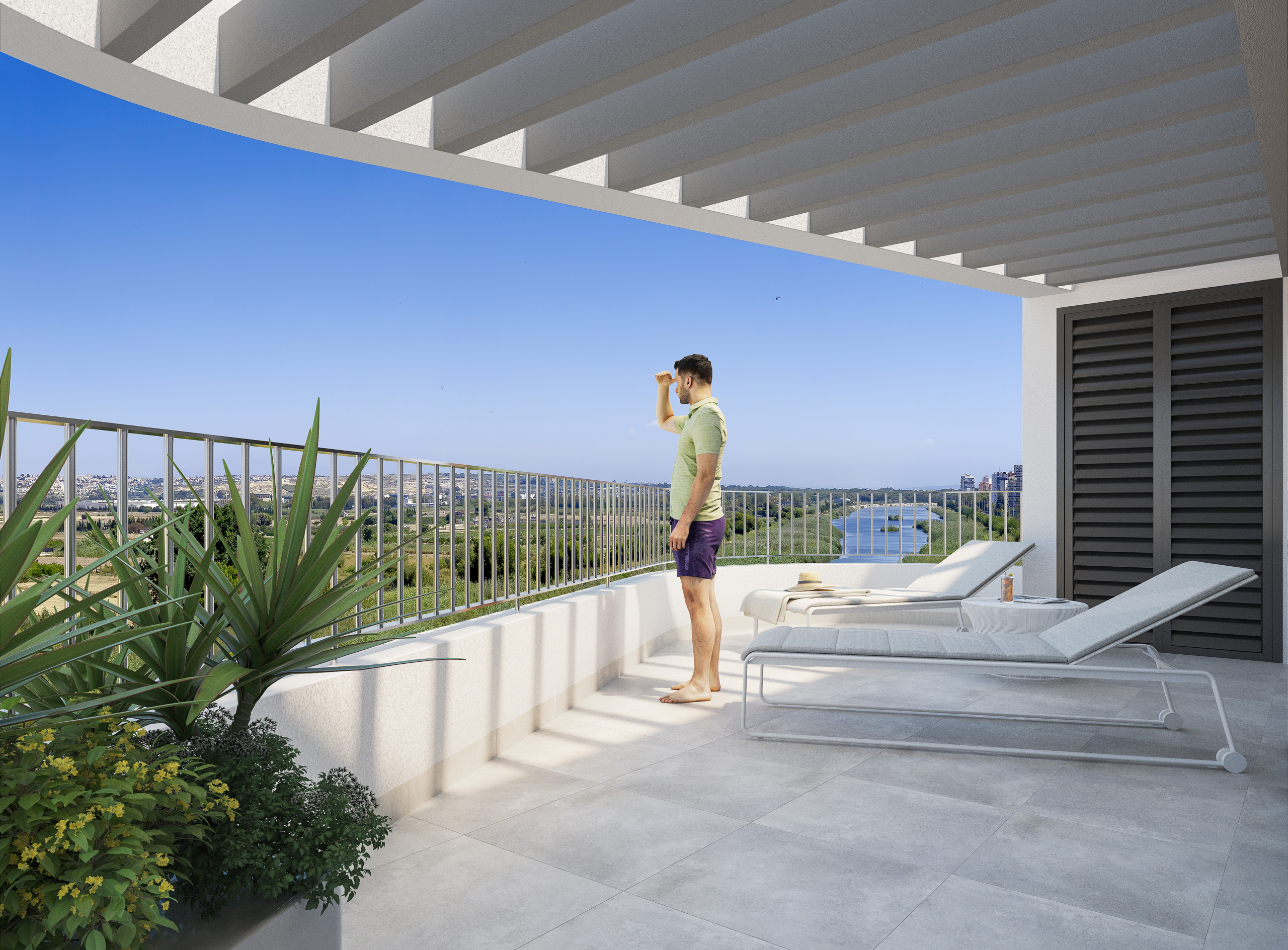 Nieuwbouw appartementen en penthouse met prachtig uitzicht. Guardamar del Segura, Costa Blanca, Tomas fem casas