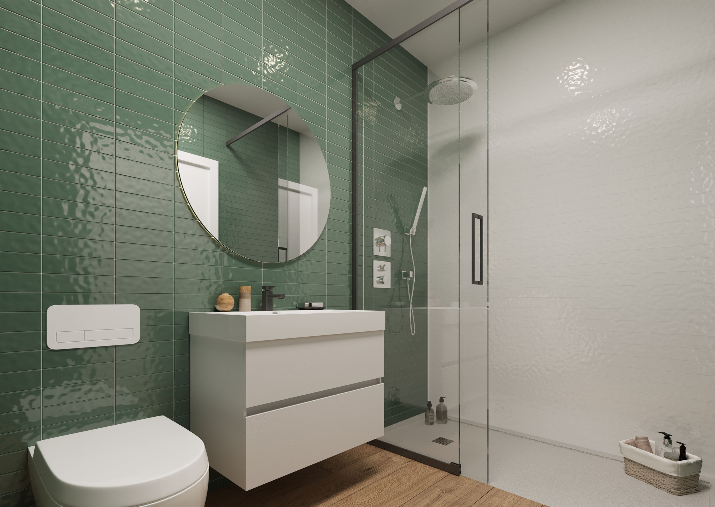 badkamer in moderne appartementen in alicante, tomas fem casas