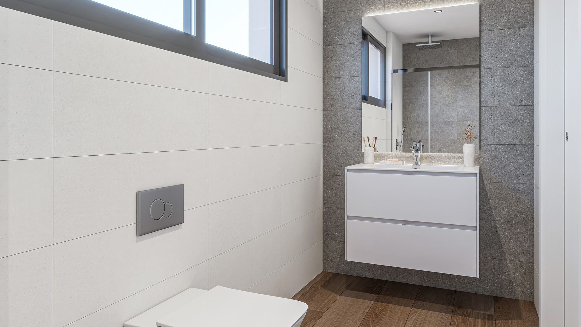 Badkamer meubels met goede kwaliteit en afwerking.