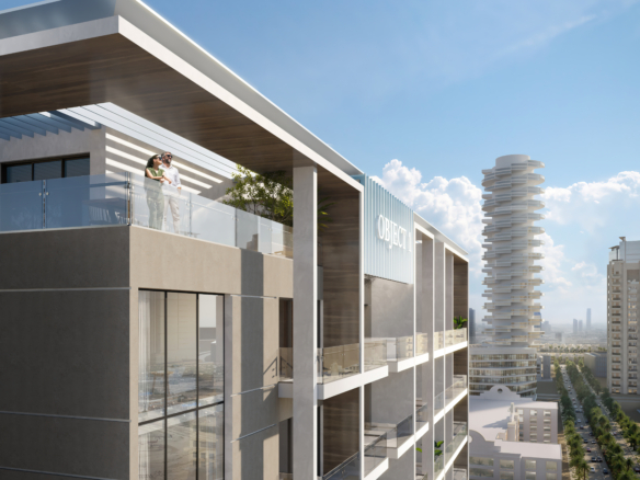 Gevel 1WOOD Residence 2 Modern wonen in Dubai