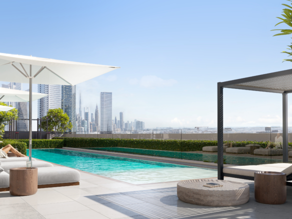 Pool EVERGR1N House 4 Jumeirah Garden City