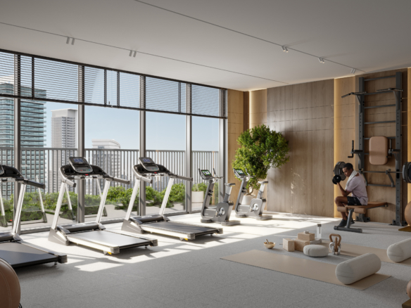 gym ruimte binnen VERDANIA 4 DLRC