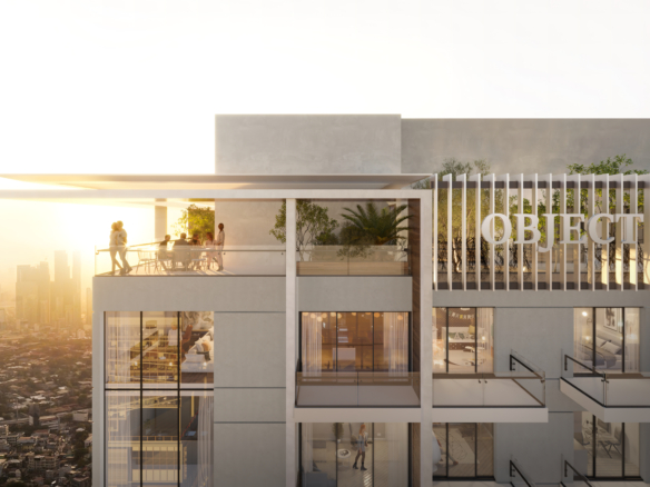 Uitzicht 1WOOD Residence 2 Modern wonen in Dubai