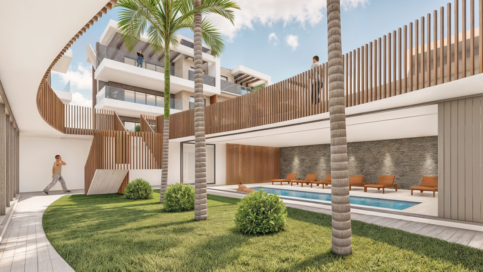 verwarmd zwembad in pilar de la horadada bij de appartementen met verhuurlicentie