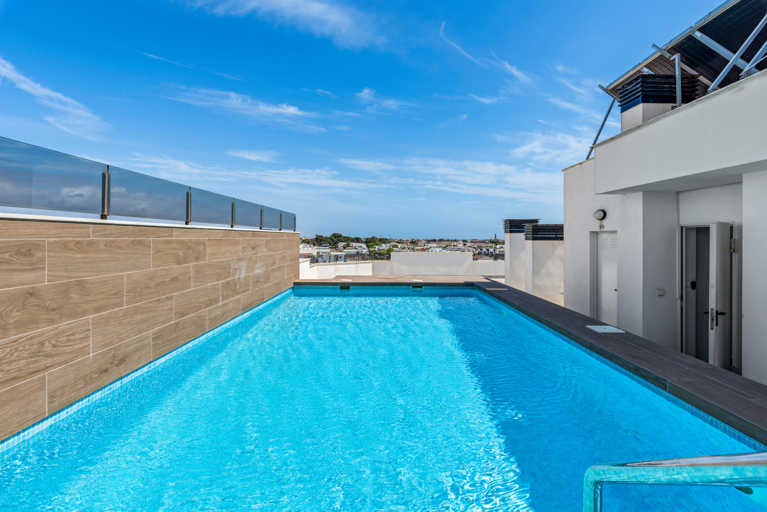 Gemeenschappelijk zwembad bij Aldea del Sol, Lo Pagán