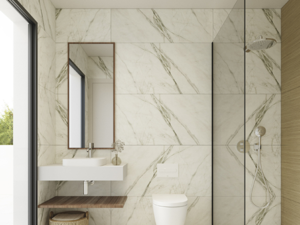 Luxe badkamer in moderne villa’s in Polop met hoogwaardige afwerking