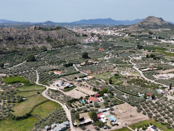 villa in calasparra met calasparra in de verte