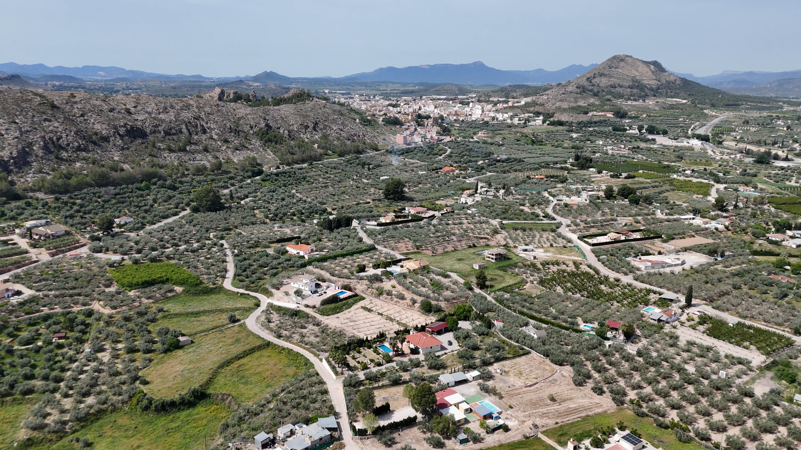 villa in calasparra met calasparra in de verte