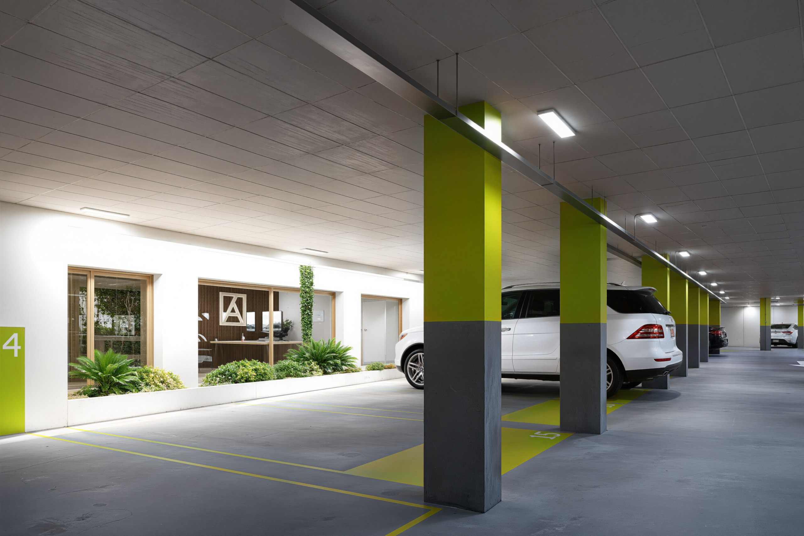 Garage van appartementen in Los Alcázares