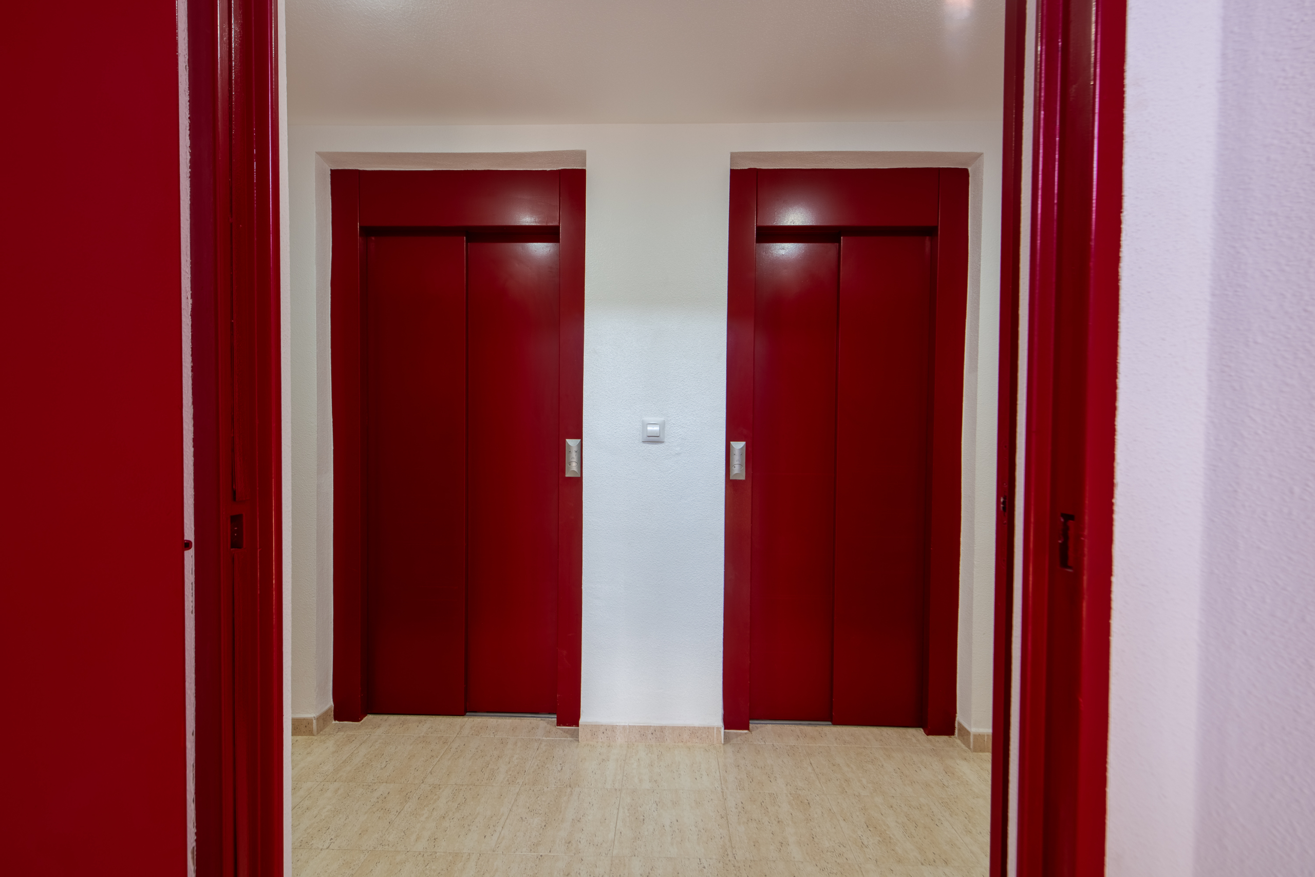 Liften van appartement