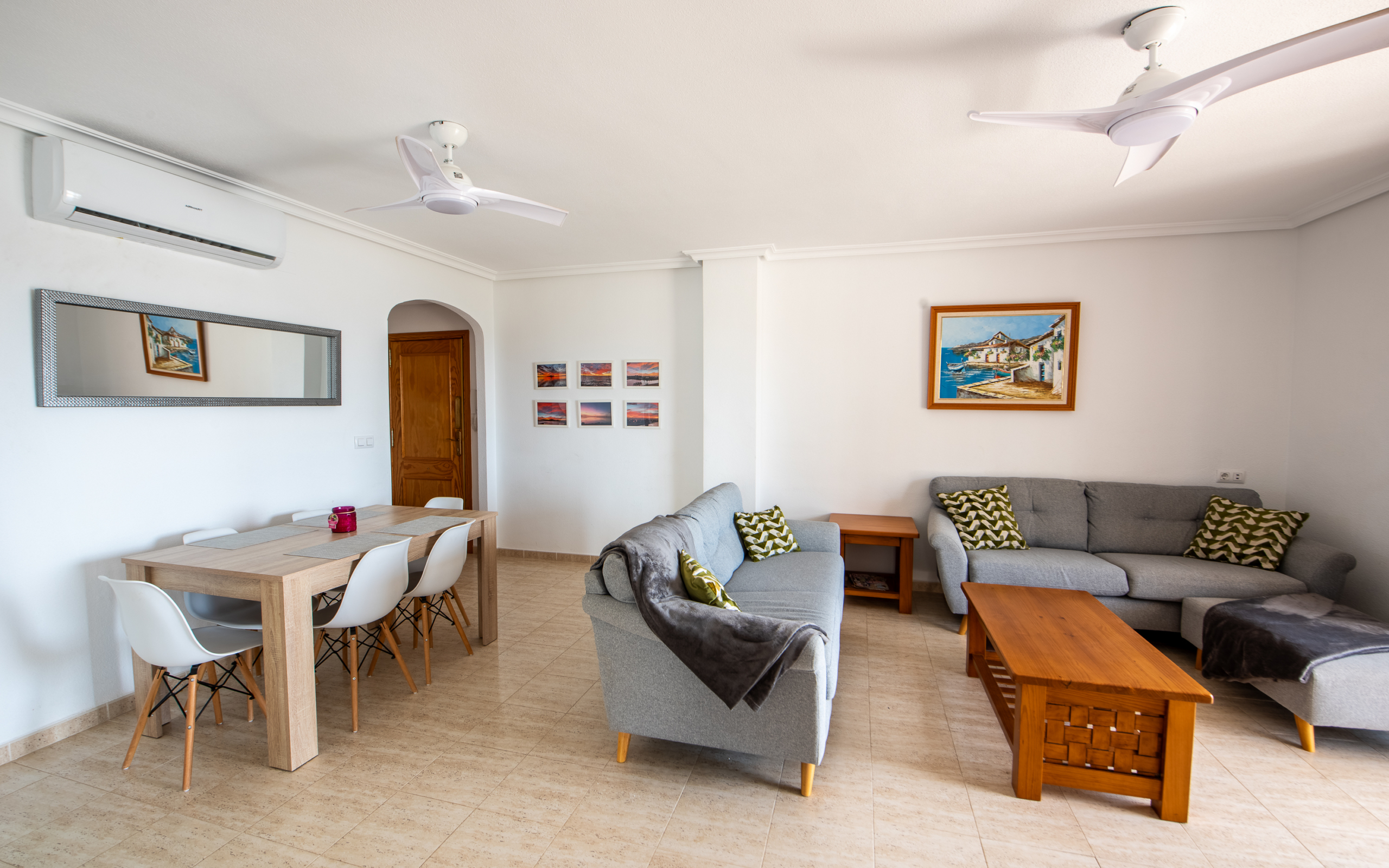 Lichte leefruimte in appartement te koop in La Manga del Mar Menor