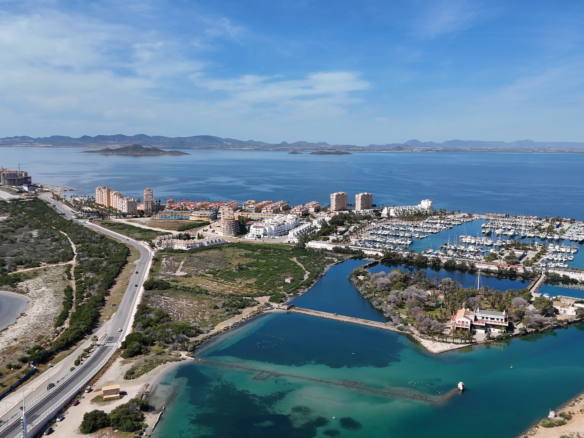 Tomas Maestre Marina with view of the mar menor