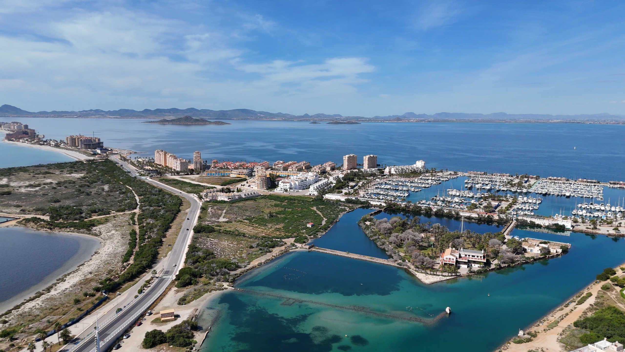 Tomas Maestre Marina with view of the mar menor