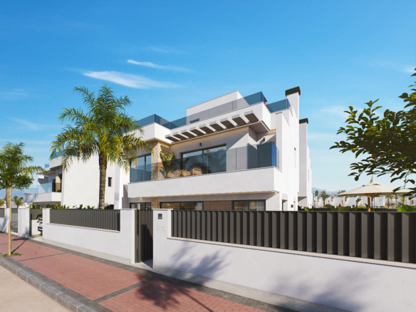 luxe villa Costa Cálida bij groot centraal meer