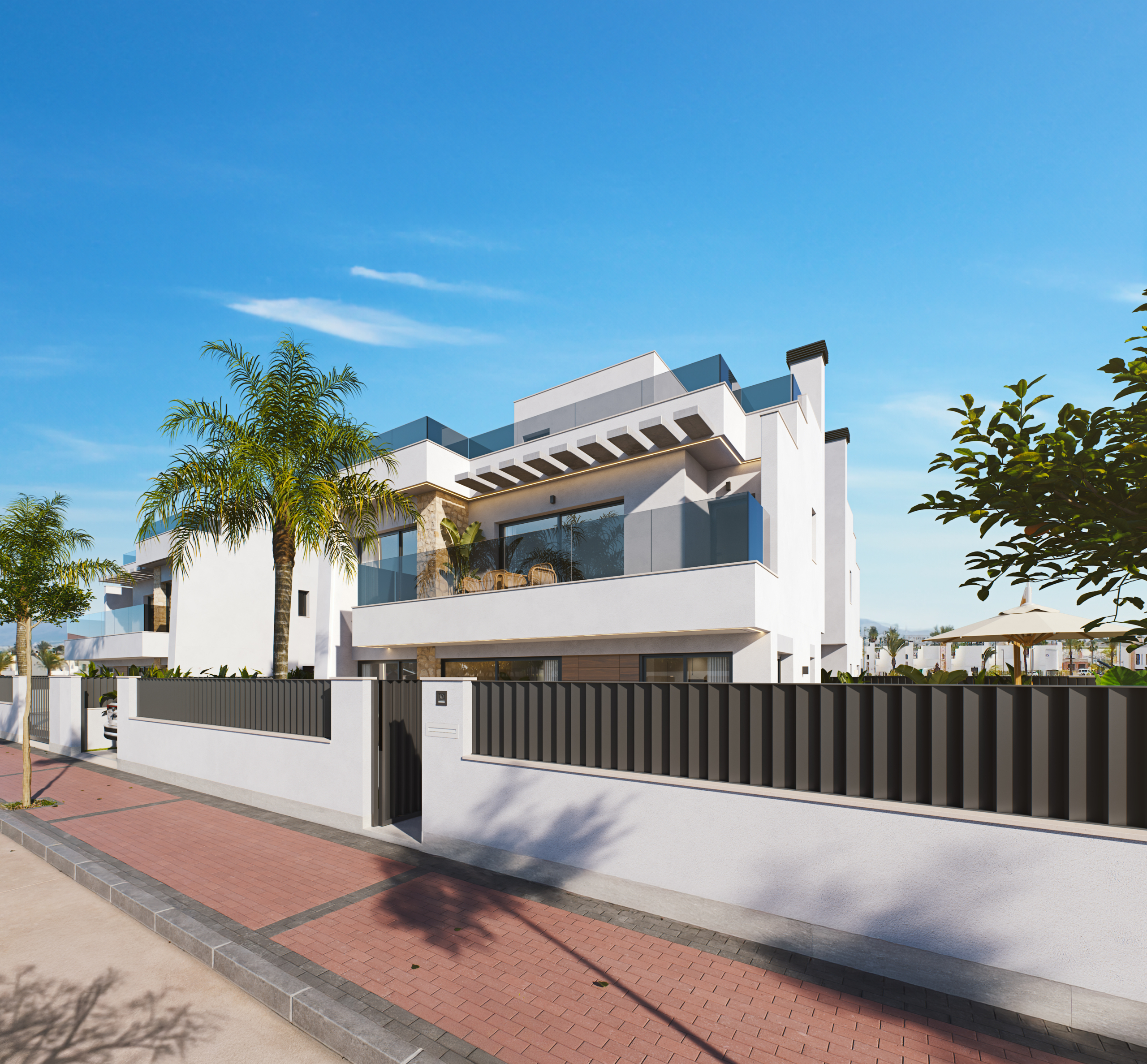 luxe villa Costa Cálida bij groot centraal meer