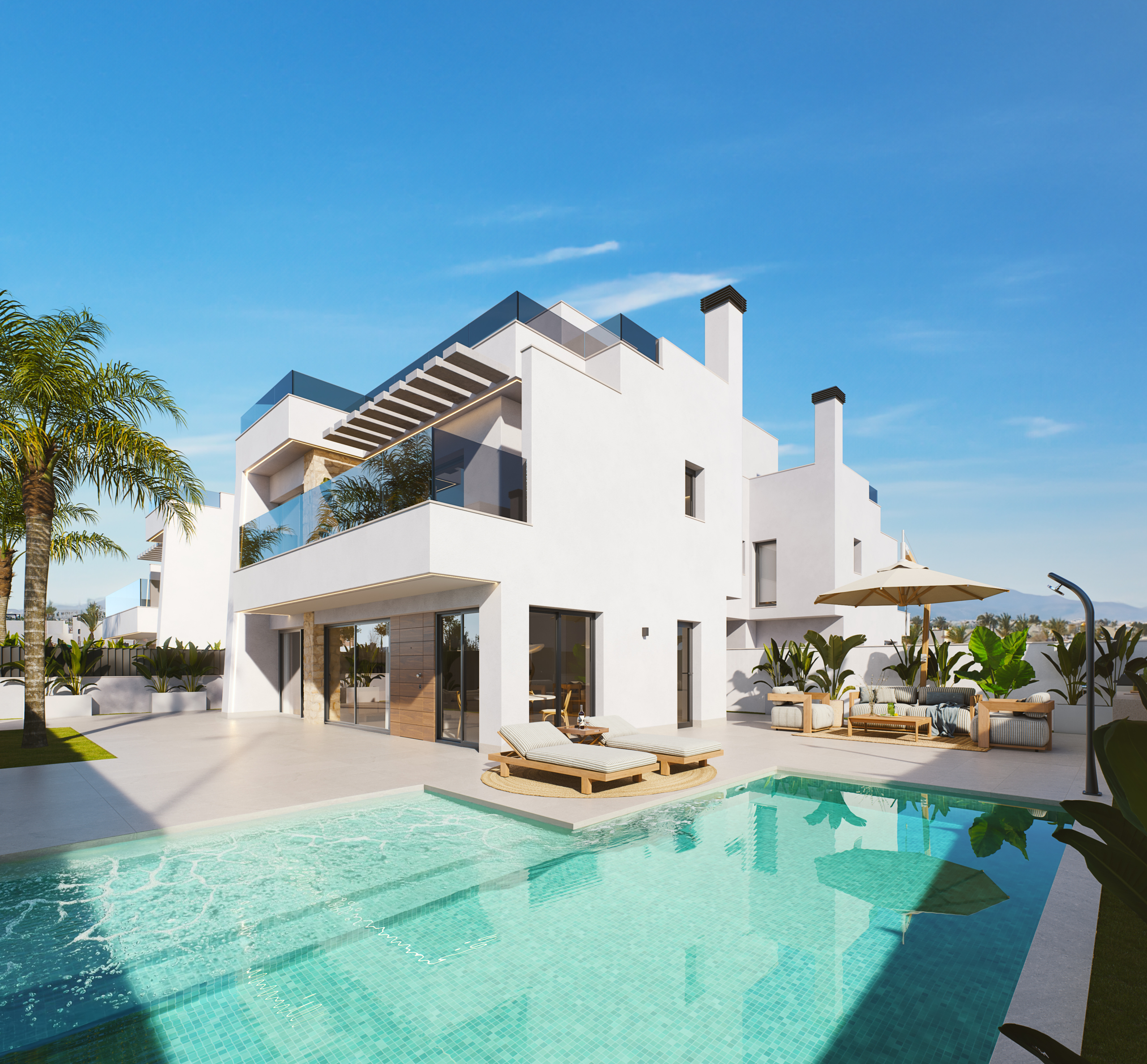 nieuwbouw woning bij Mar Menor en Los Alcázares