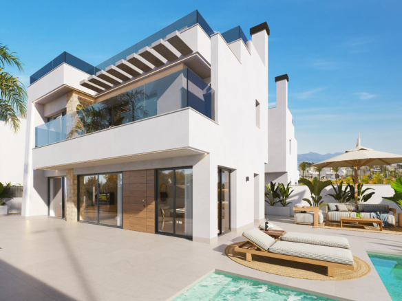 nieuwbouw villa Santa Rosalía met privézwembad