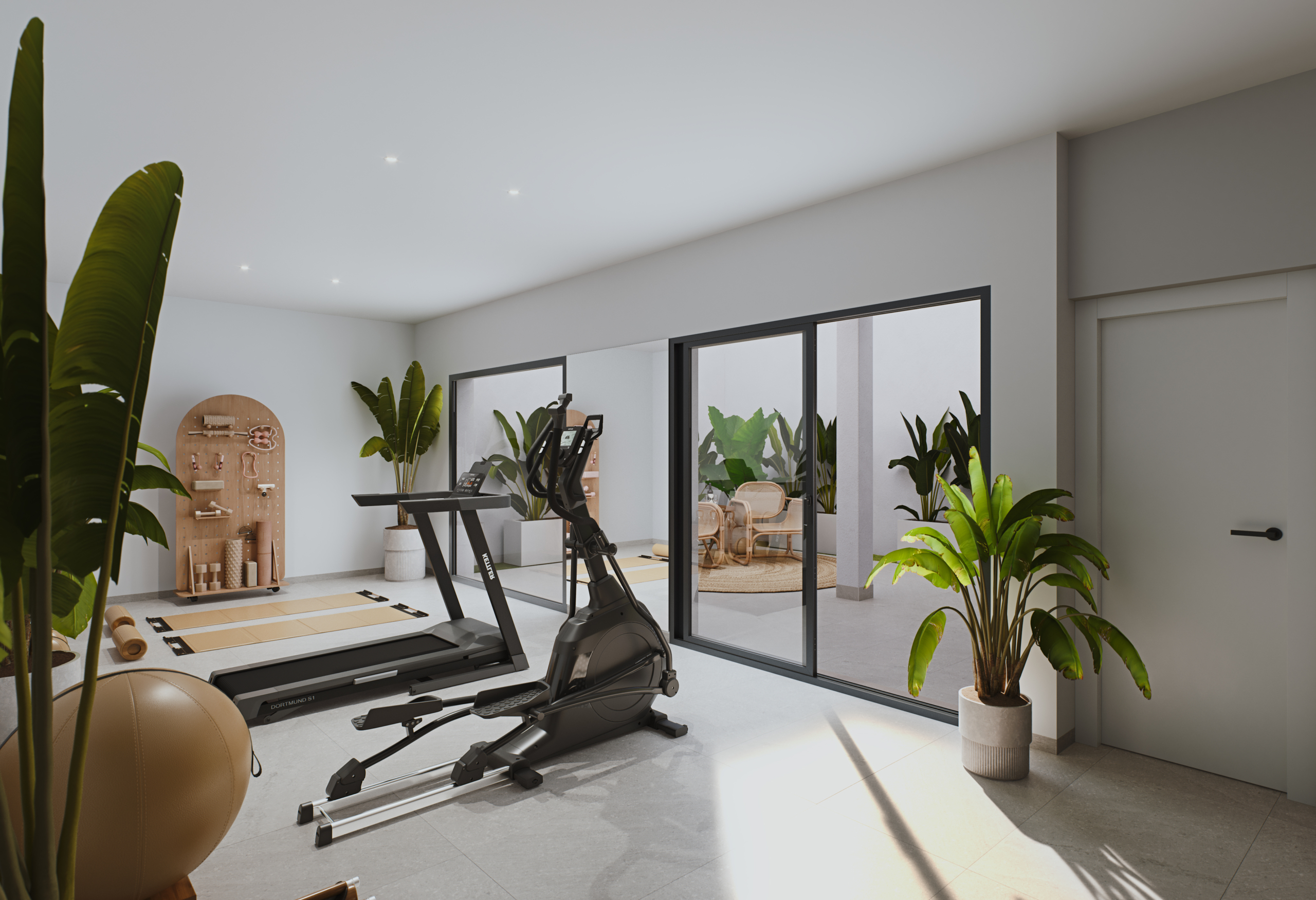 Zelf in te richten multifunctionele kelderruimte in nieuwbouw villa Murcia bij Santa Rosalía Lake and Life Resort