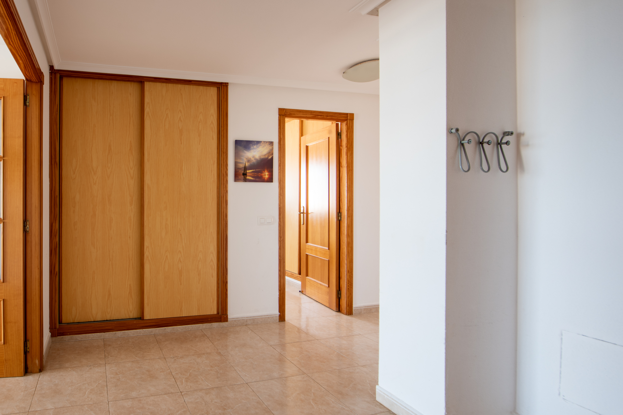 Binnnenkomst hal in het appartement op la manga