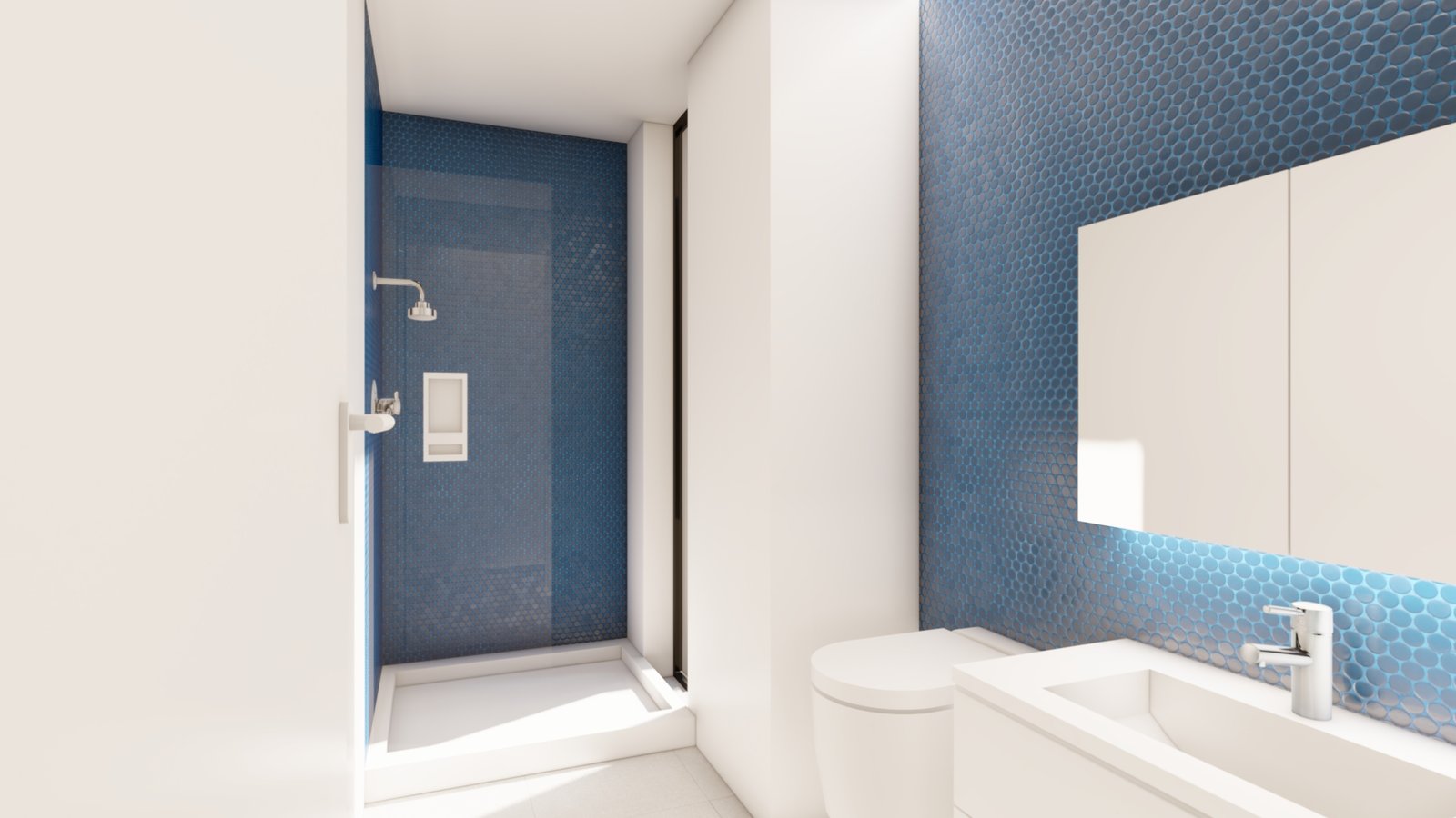 ensuite master bathroom in los urrutias