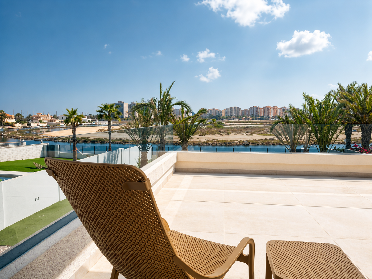 Villa met aanlegplaats in La Manga