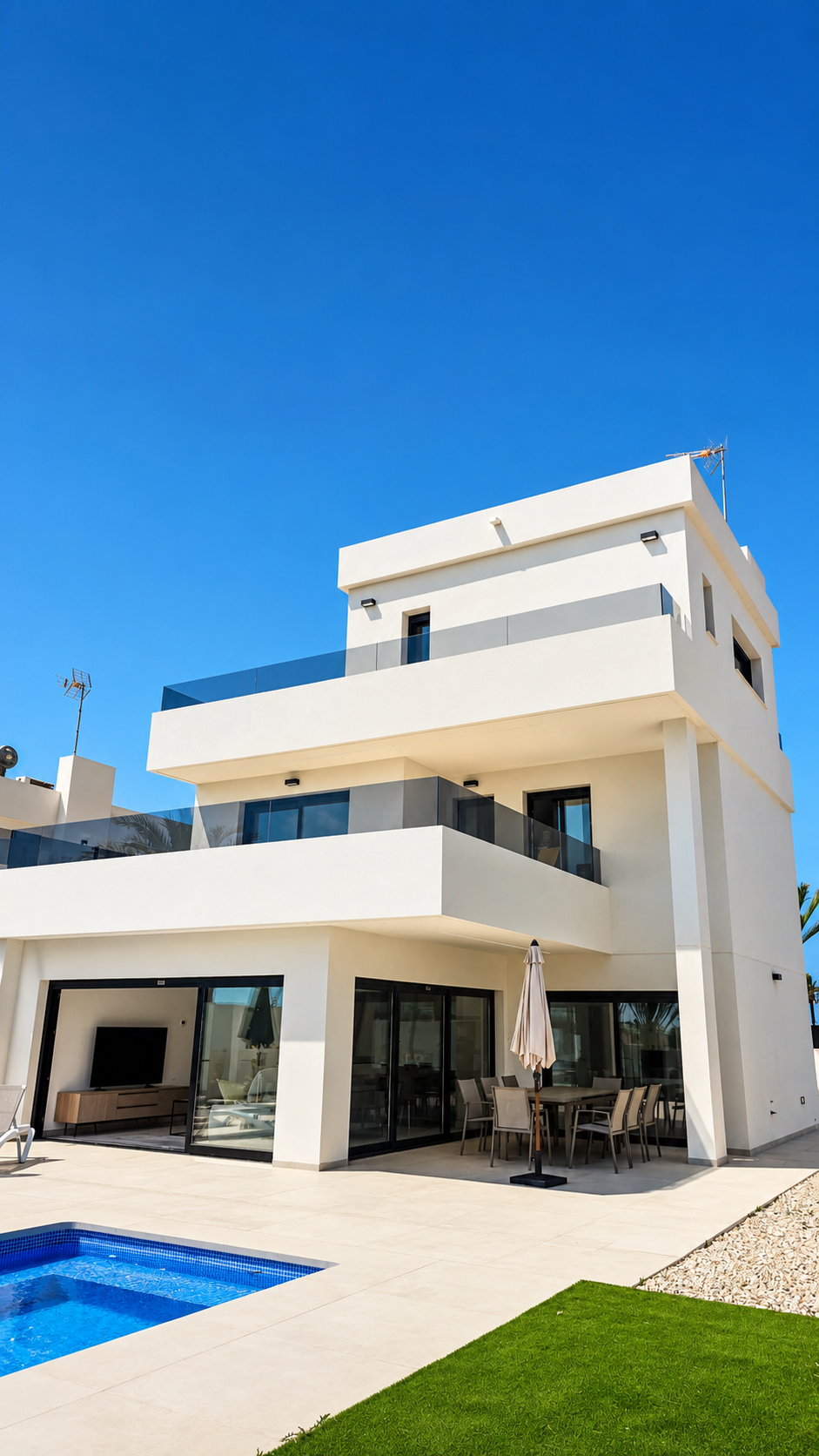 Villa met aanlegplaats in La Manga