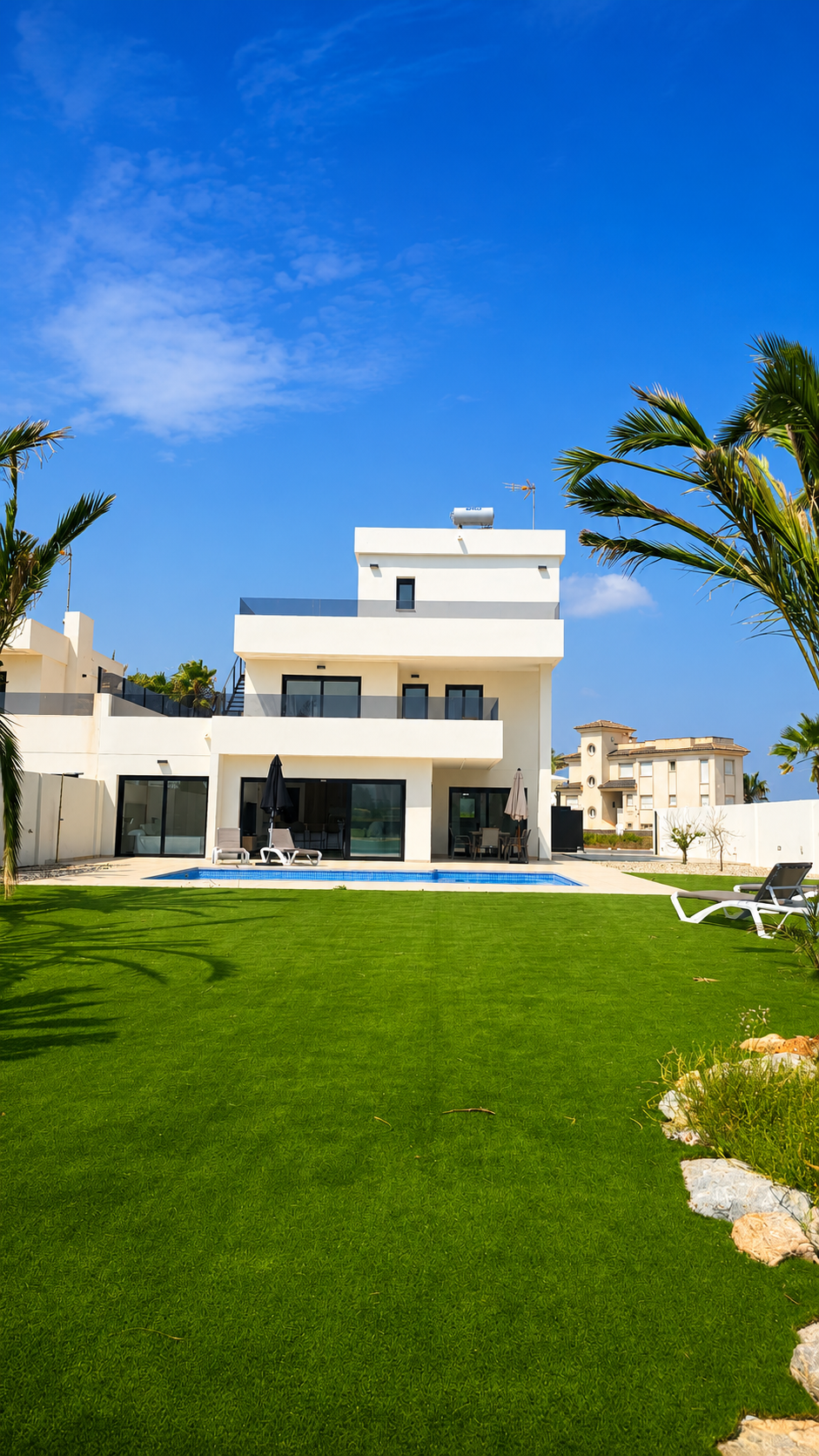 Villa met aanlegplaats in La Manga