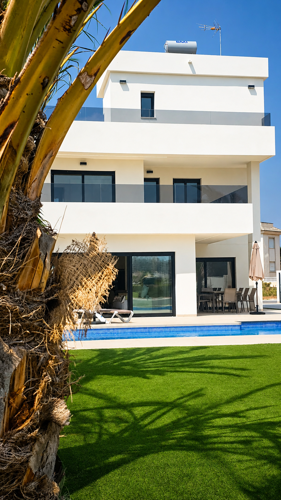 Villa met aanlegplaats in La Manga