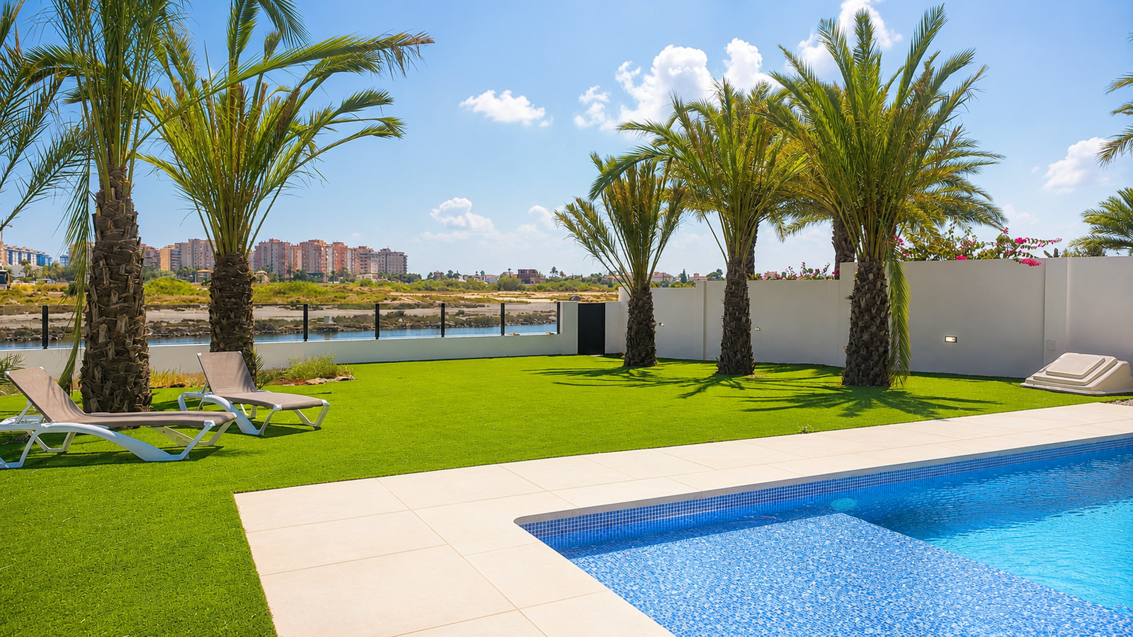 Villa met aanlegplaats in La Manga