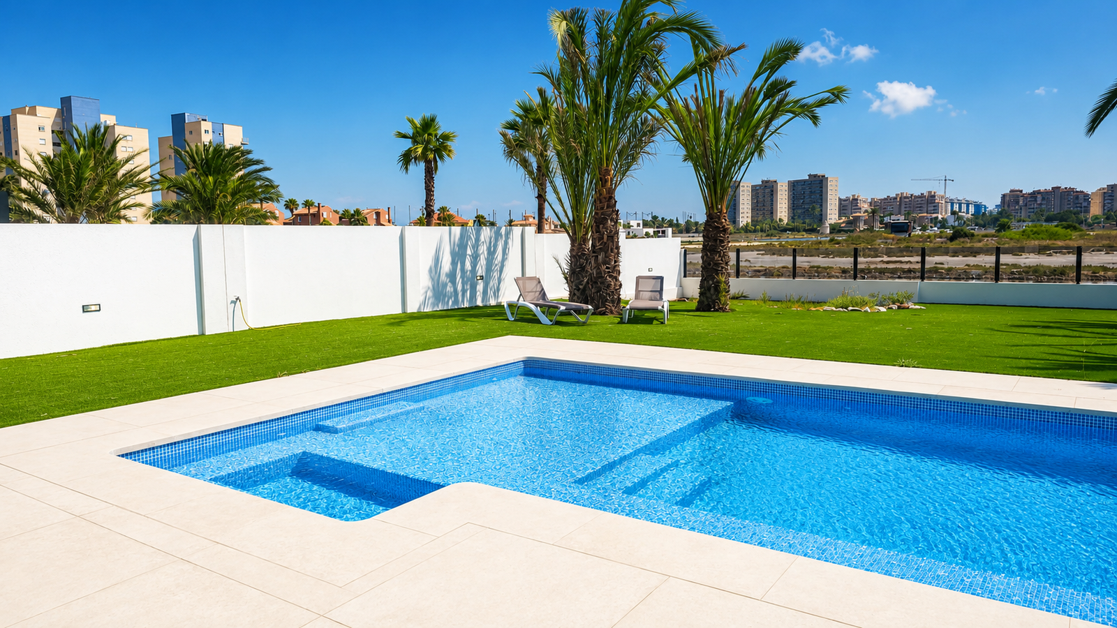 Villa met aanlegplaats in La Manga
