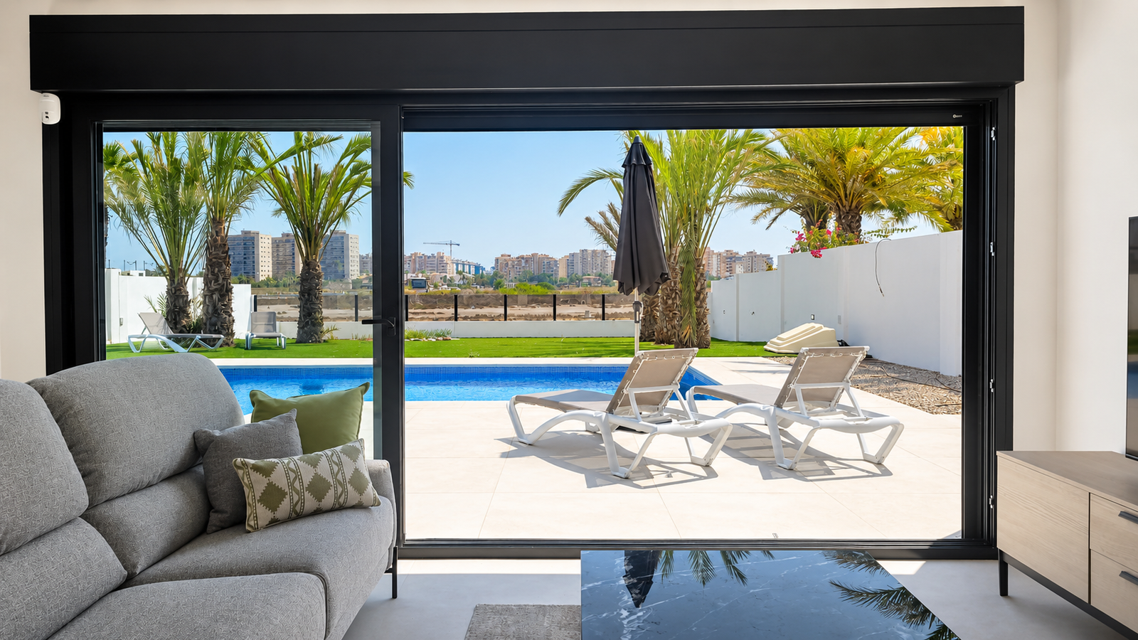 Villa met aanlegplaats in La Manga